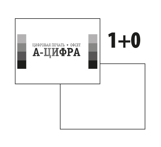 листовки 1+0